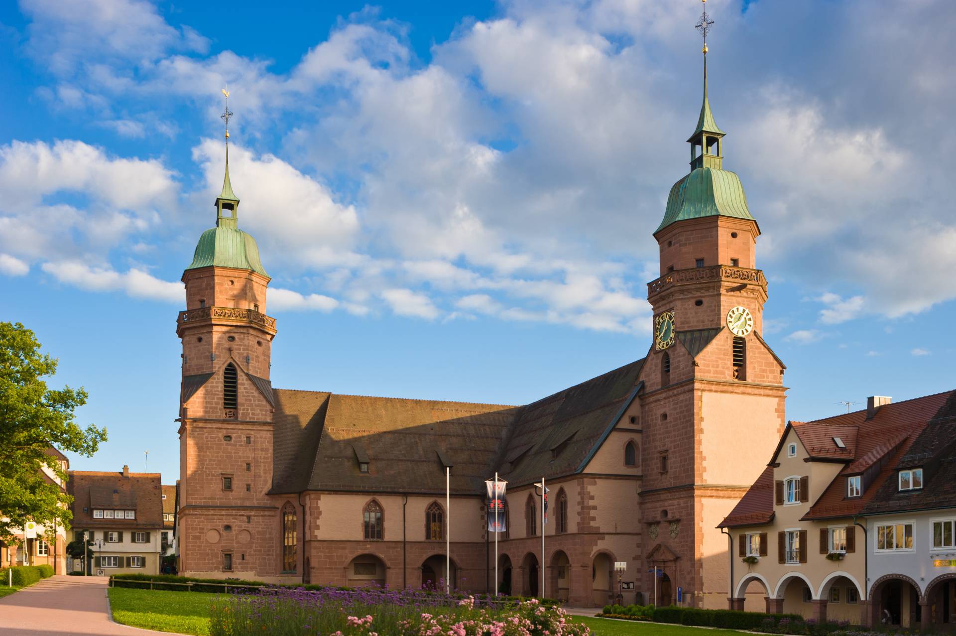Kirche in Freudenstadt nähe Schwarzwald