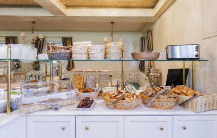 Frühstücksbuffet im Hotel Langenwaldsee