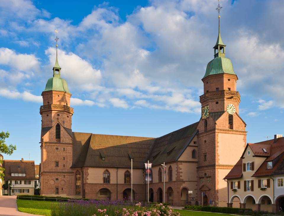 Kirche in Freudenstadt nähe Schwarzwald